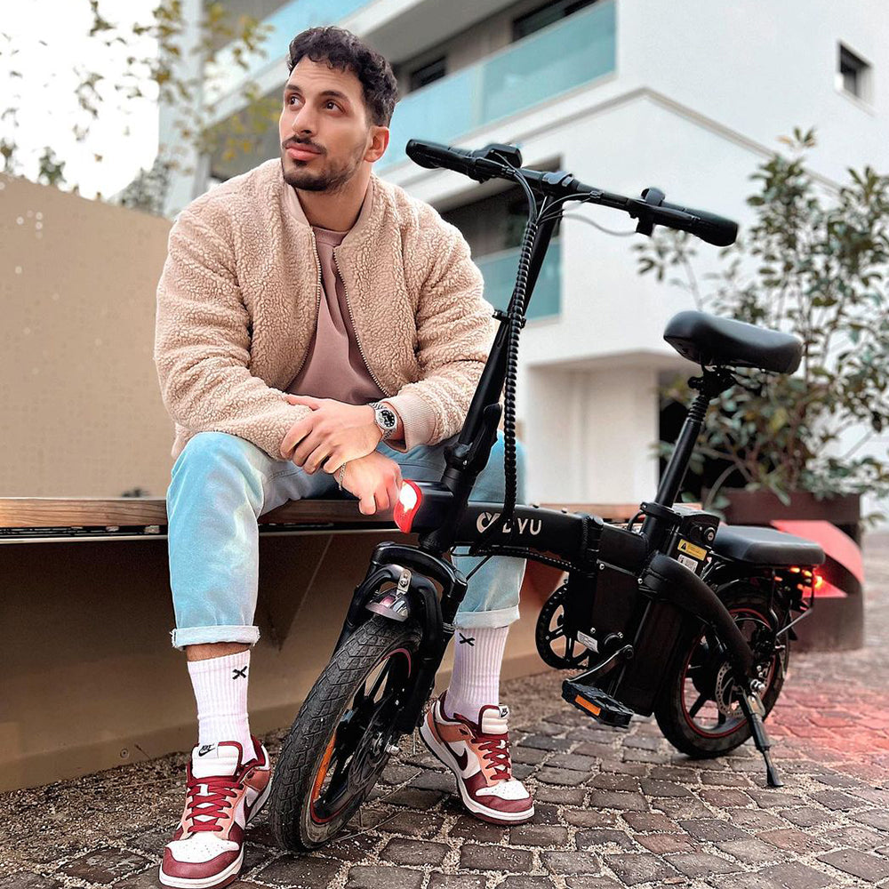 Jose Roca love the dyu folding e bike