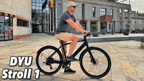 Assessment of the DYU Stroll 1 700C City Electric Bike by an Influencer.
