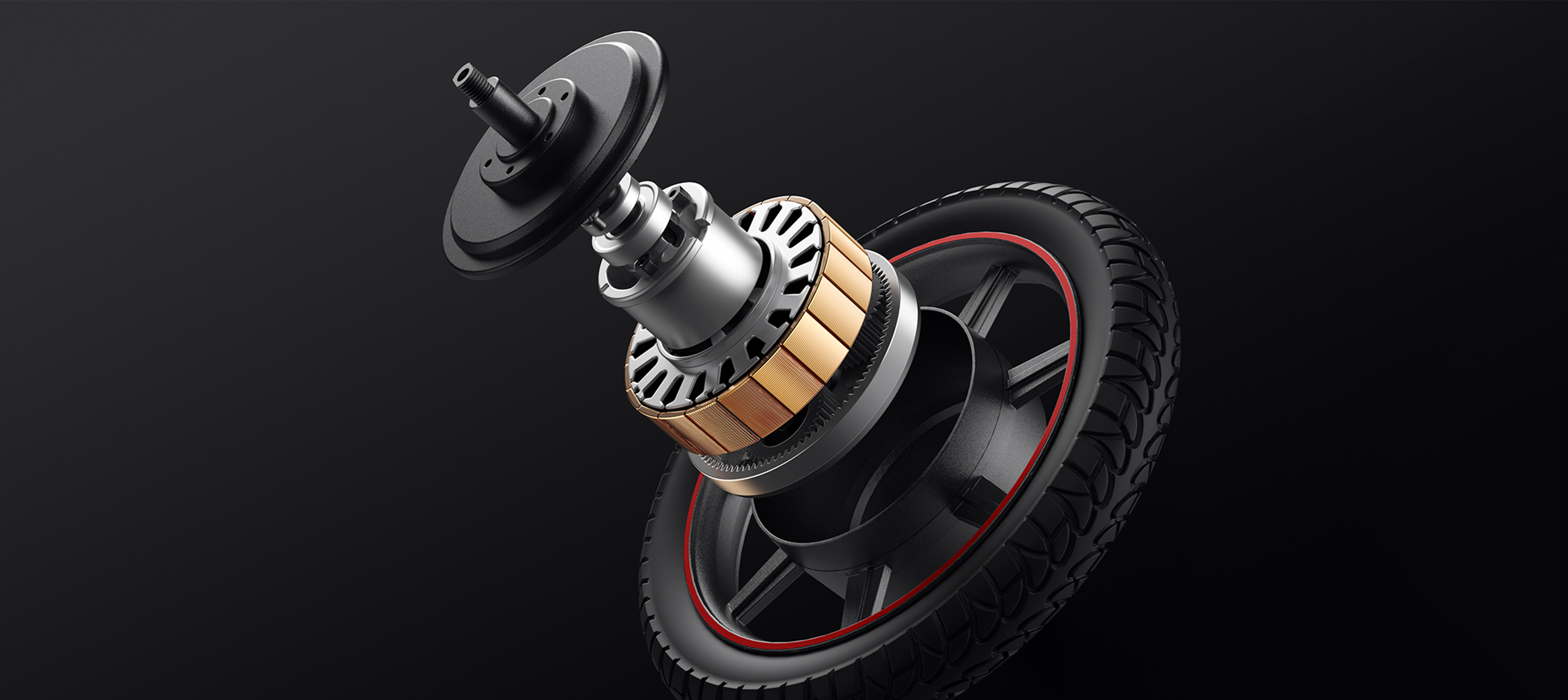 250W high-speed motor
