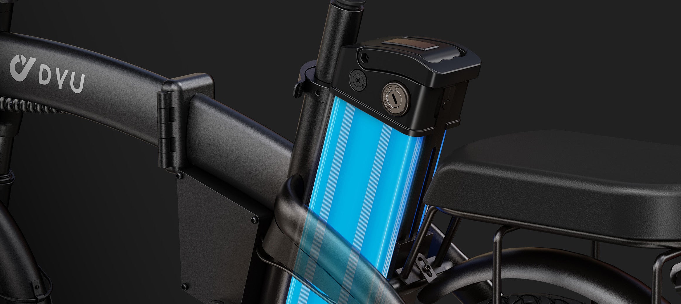 Battery Equipped in the DYU Electric Bike.