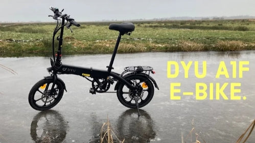 DYU A1F 16 Inch Full Folding Electric Bike influencer review