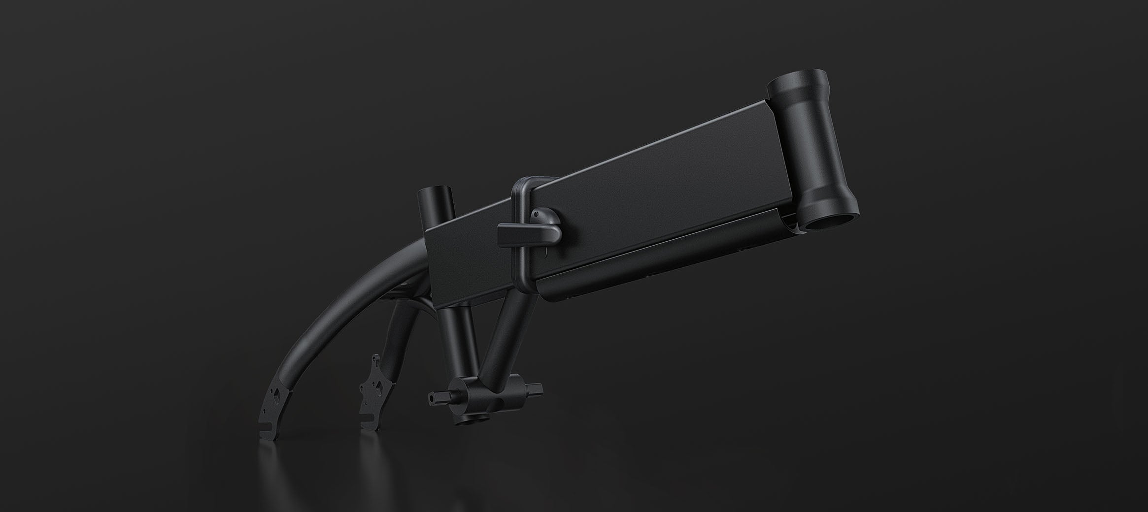 frame in the DYU A1F 16 Inch Full Folding Electric Bike