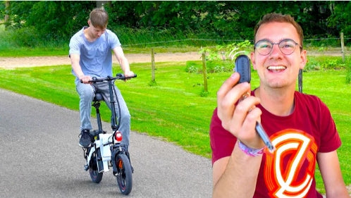 influencer Review of the A5 Full Foldable Electric Bike.
