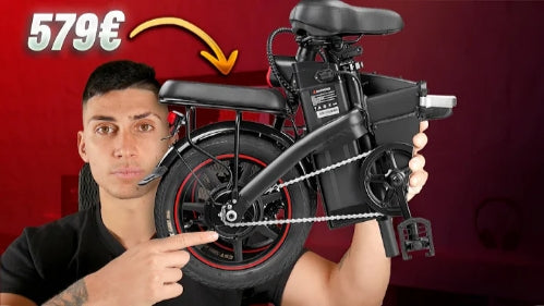 influencer Review of the A5 Full Foldable Electric Bike.