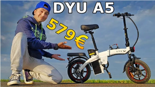 influencer Review of the A5 Full Foldable Electric Bike.