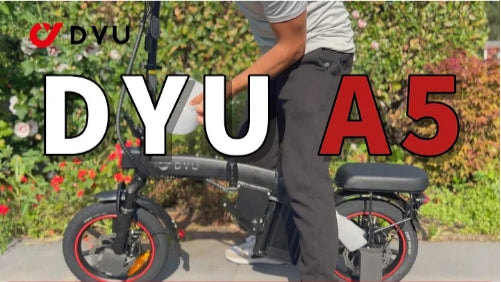 influencer Review of the A5 Full Foldable Electric Bike.