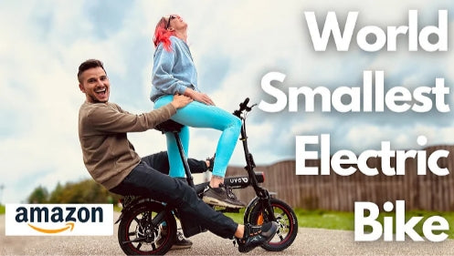 influencer Review of the A5 Full Foldable Electric Bike.