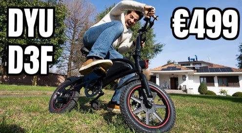 Assessment of the DYU D3F 14 Inch Mini Folding Electric Bike by an Influencer.