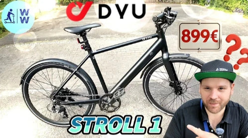Assessment of the DYU Stroll 1 700C City Electric Bike by an Influencer.