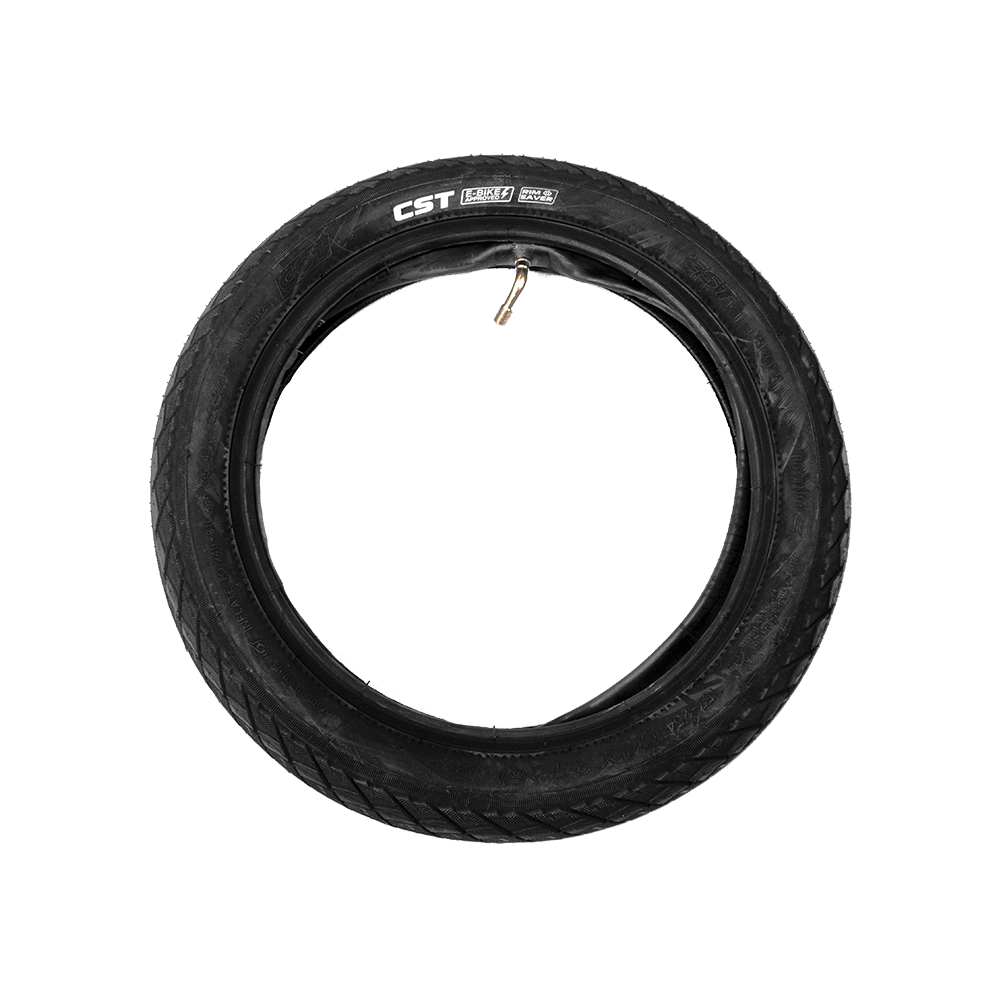 CST electric bike tire, durable rubber, wear-resistant, for DYU models. CST electric bike tire, durable rubber, wear-resistant, for DYU models.