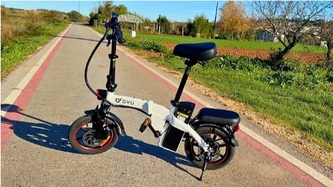 Ebike on a road