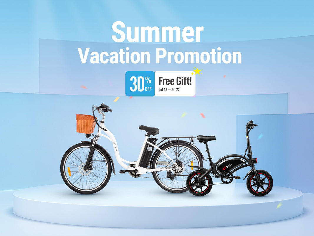 Ride into Summer with the DYU Electric Bike Sale!