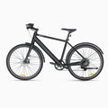 Black DYU Stroll 1 electric bike with minimalist design and straight handlebars.