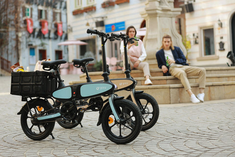 DYU C2 16 Inch Full Folding Electric Bike