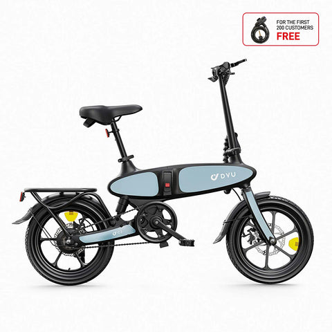 DYU C2 16 Inch Full Folding Electric Bike