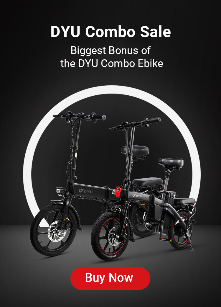 DYU eBike: Fall Sale | Offers up to €300 off | Compact and easily fold ...