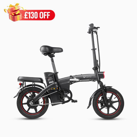 DYU A5 14 Inch Full Foldable Electric Bike