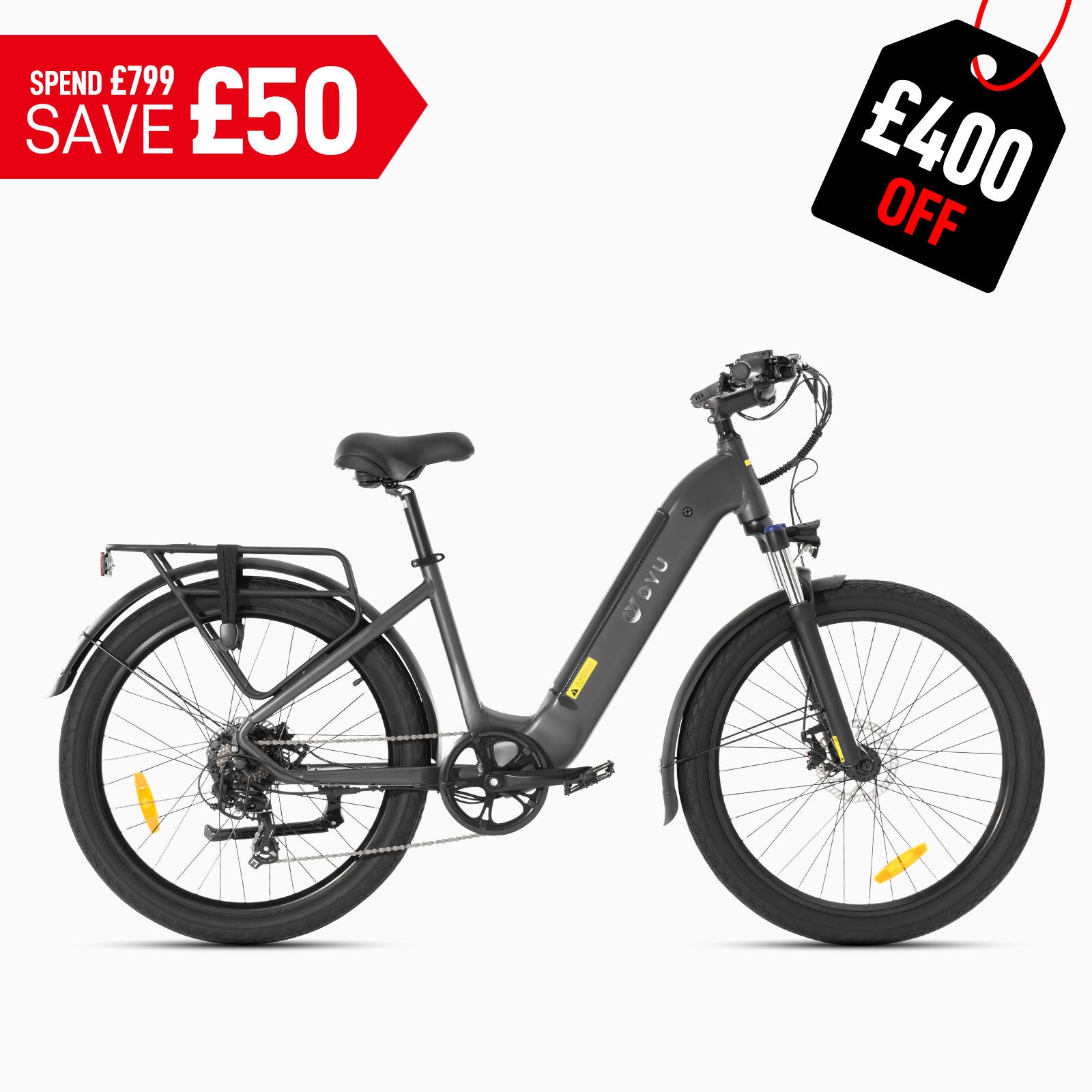 DYU C1 26 Inch City Electric Bike