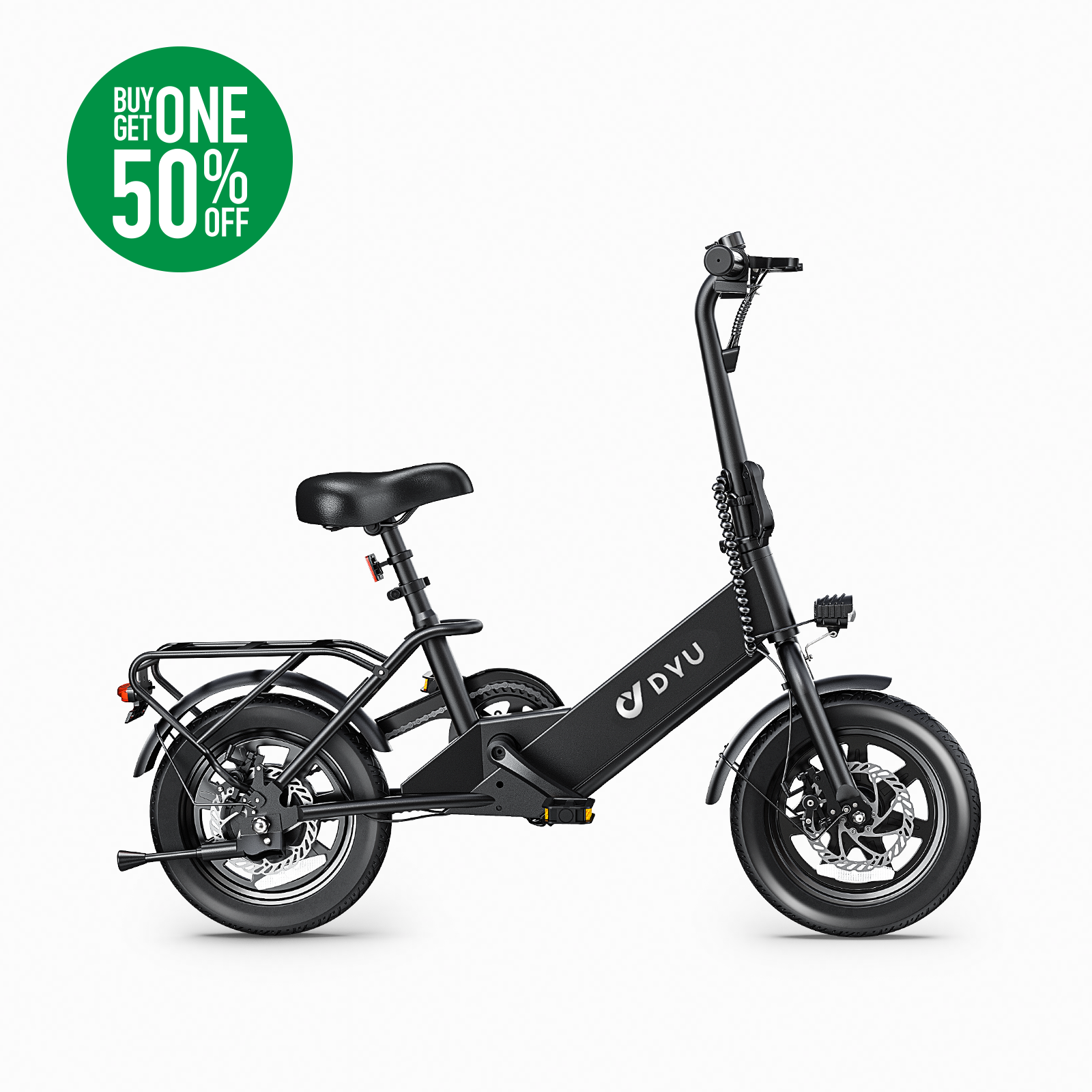 DYU eBike: Add-on Sale |Offers up to £800 off |Compact and easily fold ...