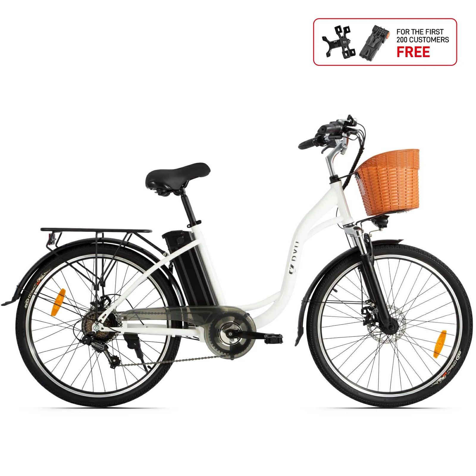 DYU C6 26 Inch City Electric Bike
