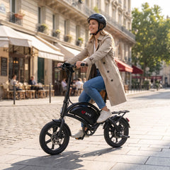 DYU D3F 14 inch mini opvouwbare elektrische fiets