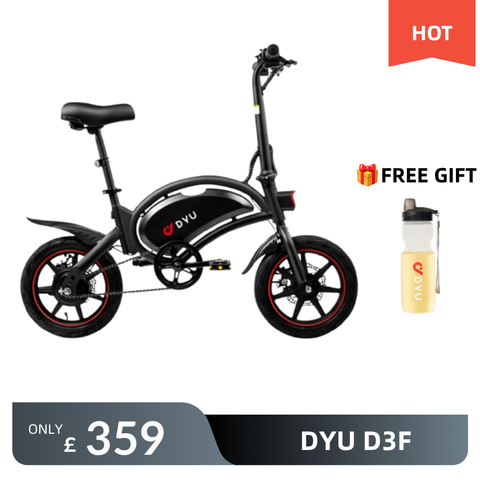 DYU D3F 14 Inch Mini Folding Electric Bike