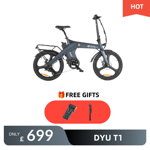 DYU T1 Pedal-Assist Drehmomentsensor faltbares Elektrofahrrad