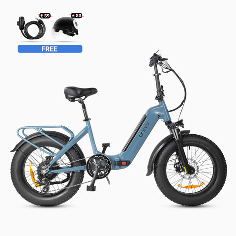 DYU FF500 elektrische fiets met dikke banden