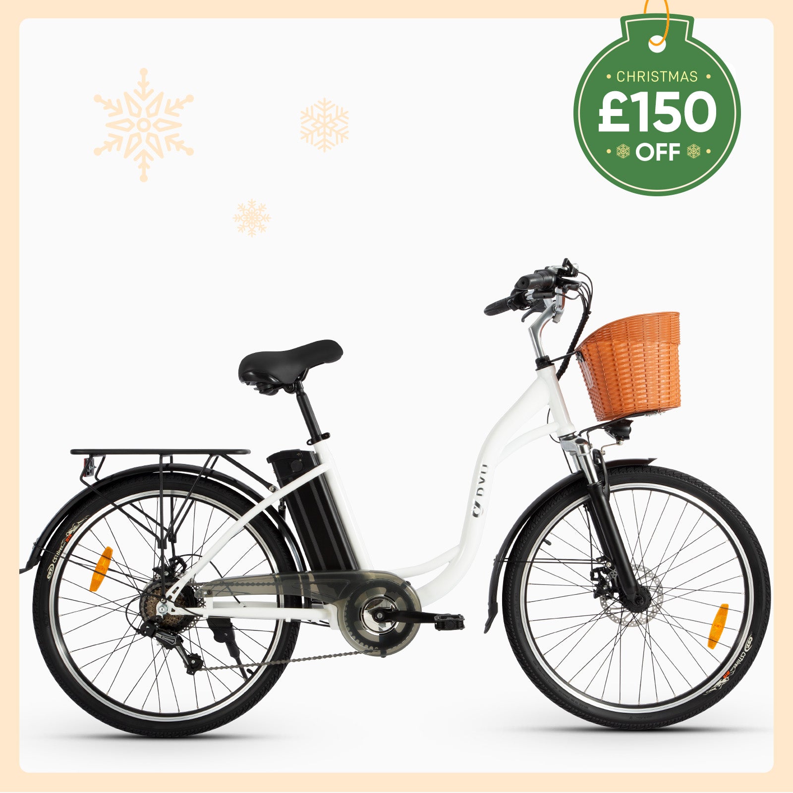 DYU C6 26 Inch City Electric Bike