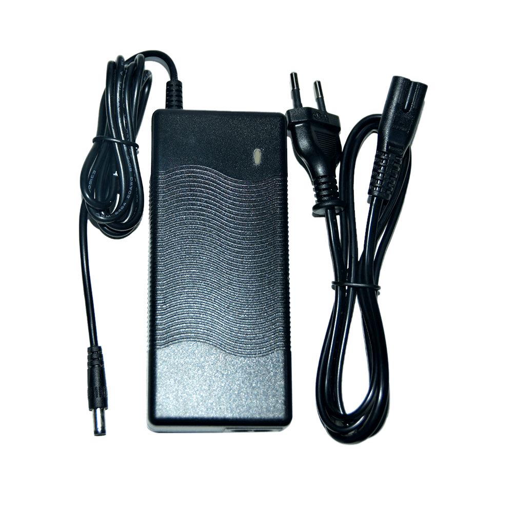 DYU electric bike charger with 36V output and connection cables