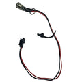 DYU universal battery charging cable with connector and red/black wires